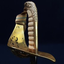 British WW2 1925 Pattern Royal Air Force Officers Sword of Group Captain David Lumgair CBE 25